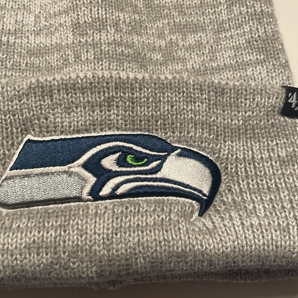 Unisex new with tag Seattle Seahawks NFL ‘47 beanie hat - Picture 2 of 5